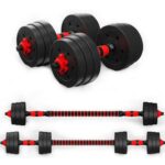 Komplet utega i šipki FEELFIT 30kg