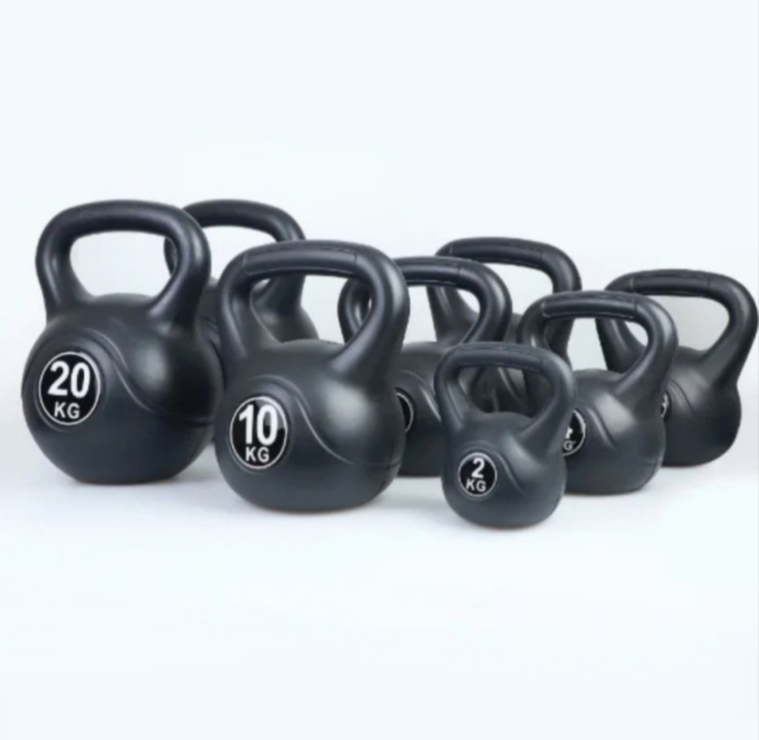 1000003949 Kettlebell PVC 2kg - 20kg - Image 1
